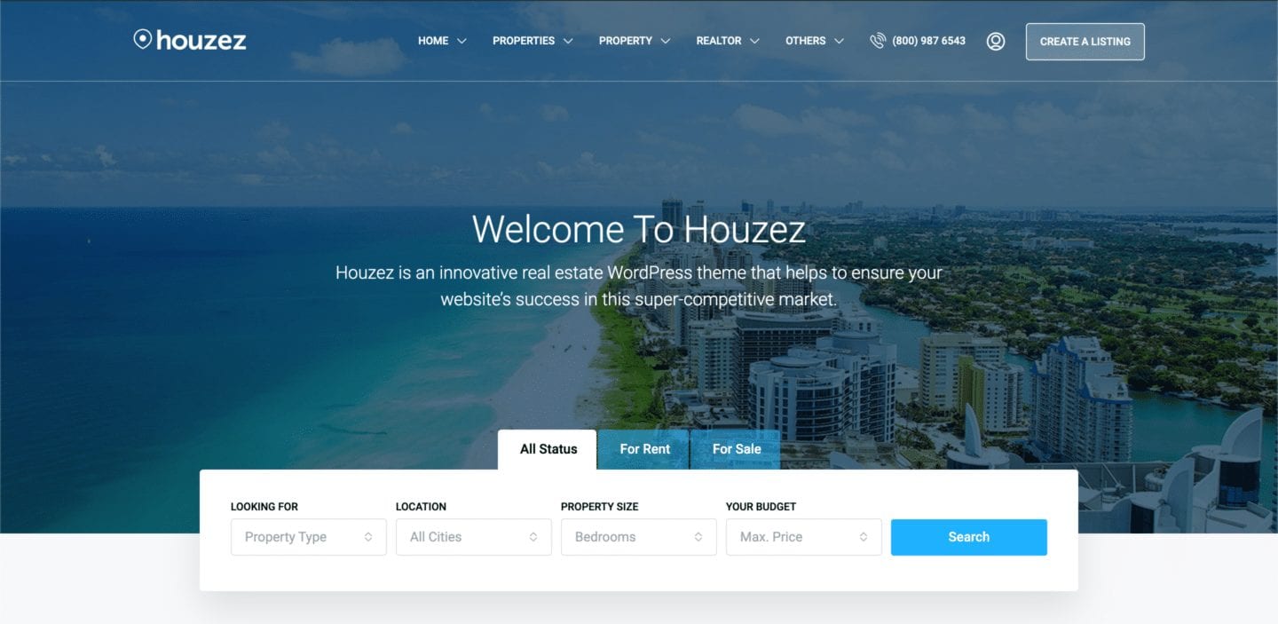 Real Estate Website Design 1 Real Estate Website Design